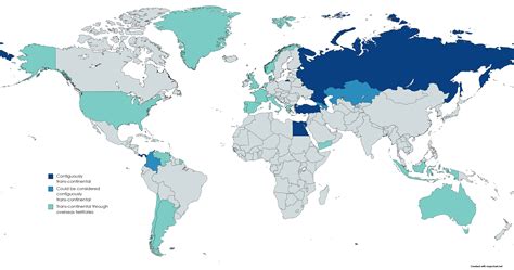 List of transcontinental countries .